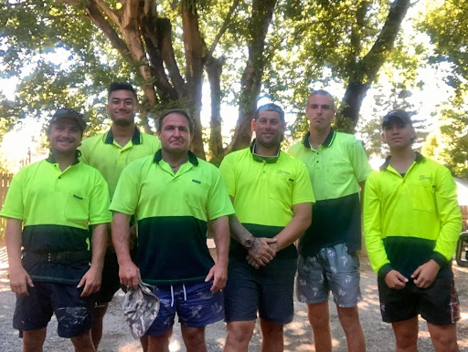Storm Call Roofing Projects team in Brisbane ready to carry out a tile roof restoration on a Queensland home